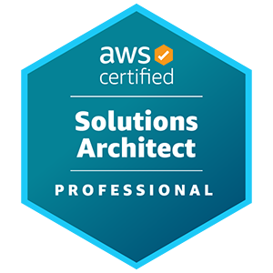 AWS Certified Architected professional - badge